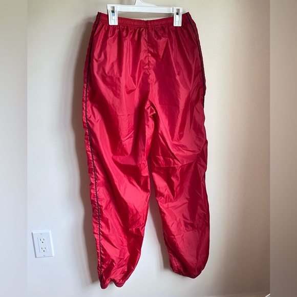 Vintage Ralph Lauren Red Polyester Joggers ( size S ) - Picture 2 of 9